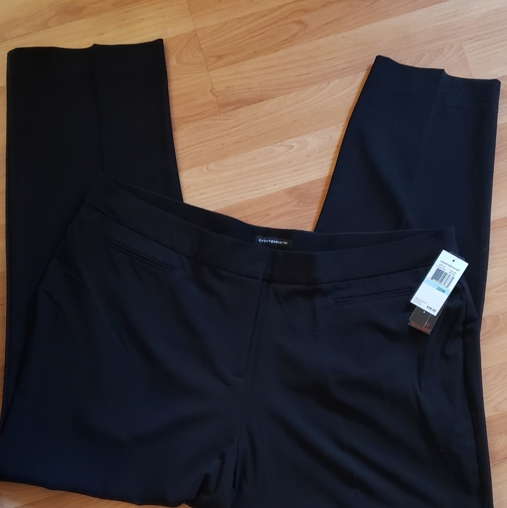 Counterparts Black Pants New with Tags Size 20w